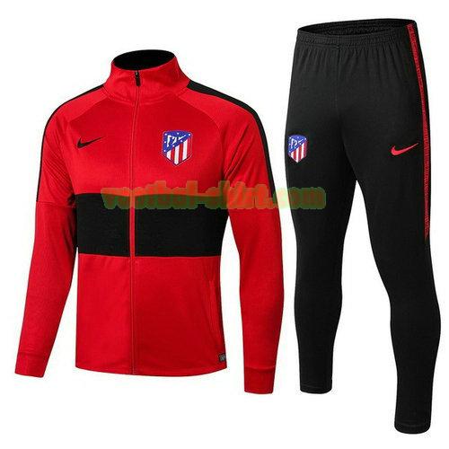 atletico madrid trainingspak 2019-2020 zwart rood kinderen