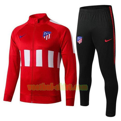 atletico madrid trainingspak 2019-2020 zwart rood mannen