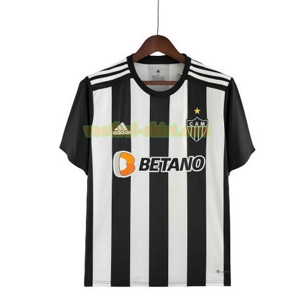 atletico mineiro thuis shirt 2022 2023 zwart wit mannen