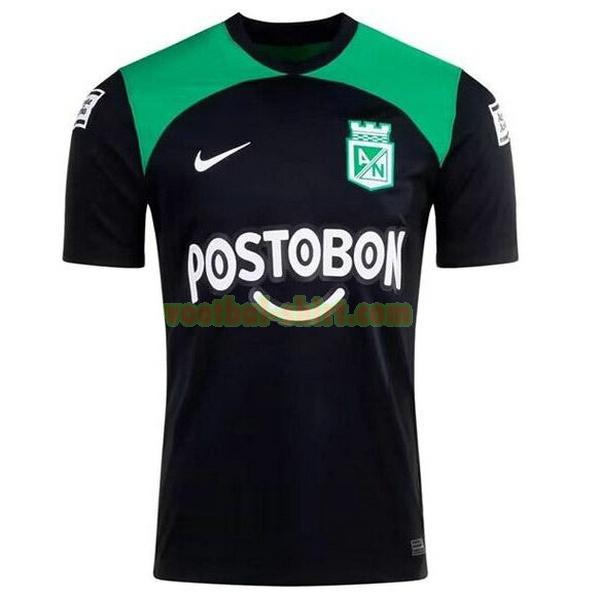 atletico nacional uit voetbalshirt 2023 2024 thailand zwart mannen