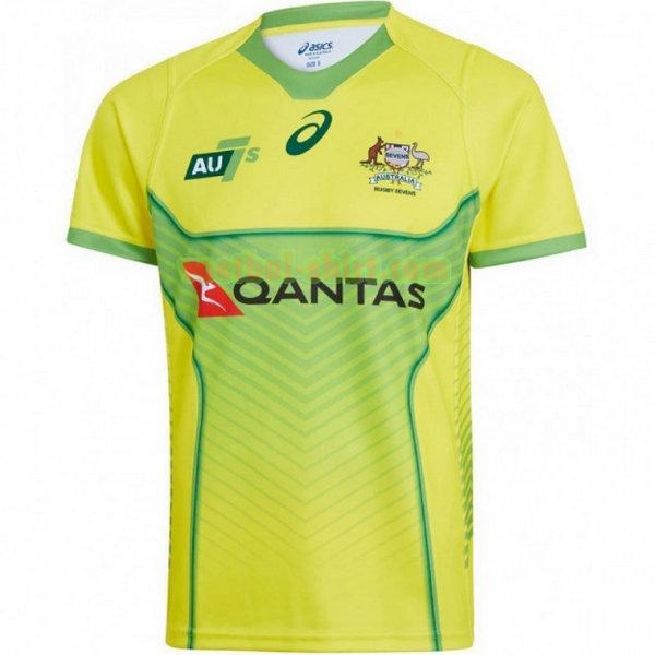 australië sevens shirt 2019 geel mannen