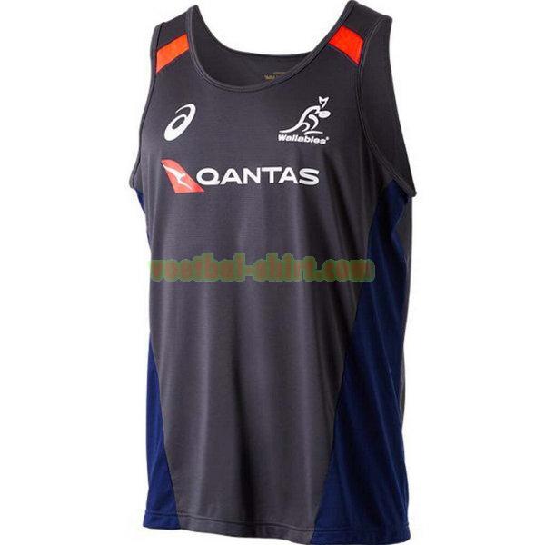 australië tank top shirt 2018-2019 zwart mannen