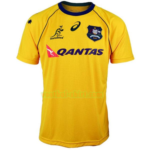 australië thuis 7s shirt 2018 geel mannen