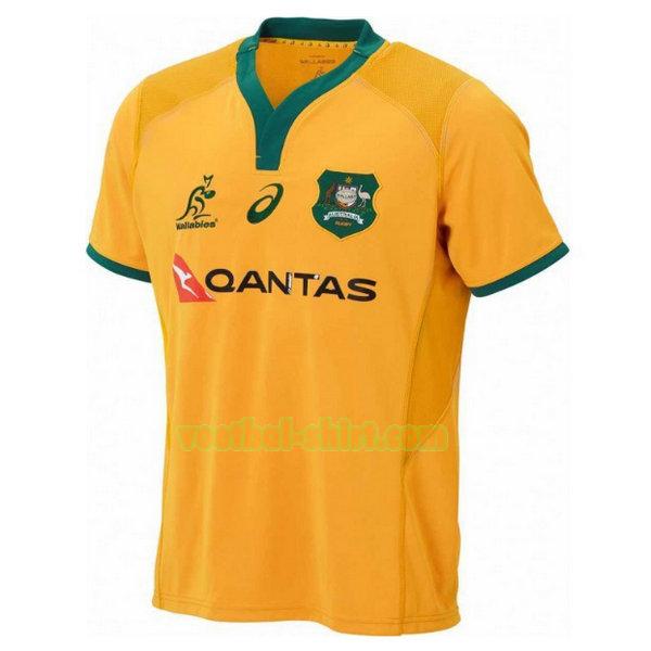 australië thuis rwc shirt 2018-2019 geel mannen