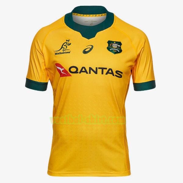 australië thuis shirt 2021 geel mannen