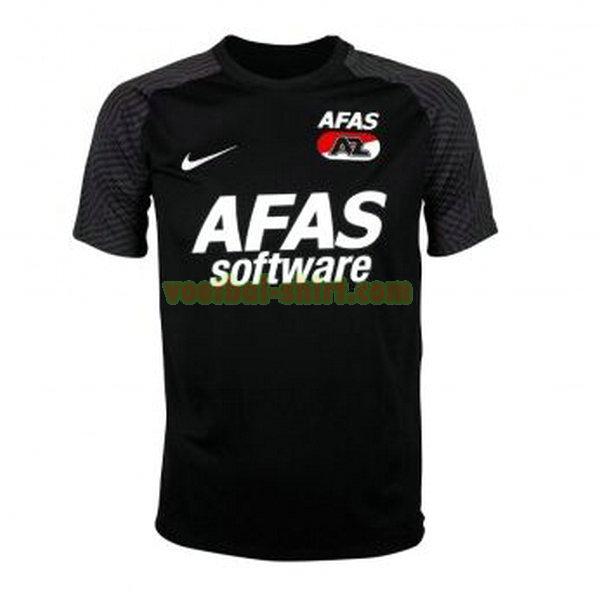 az alkmaar uit shirt 2021 2022 thailand zwart mannen