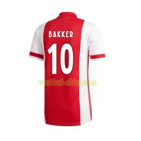 bakker 10 ajax thuis shirt 2020-2021 mannen