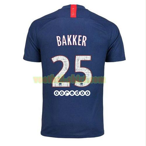 bakker 25 paris saint germain thuis shirt 2019-2020 mannen