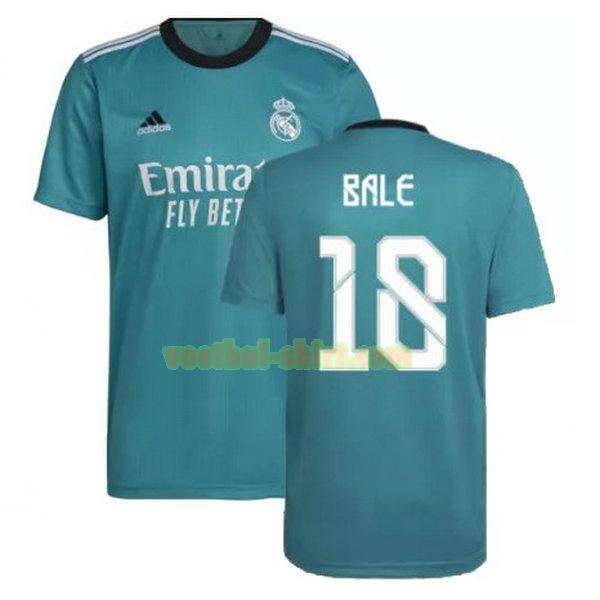 bale 18 real madrid 3e shirt 2021 2022 groen mannen