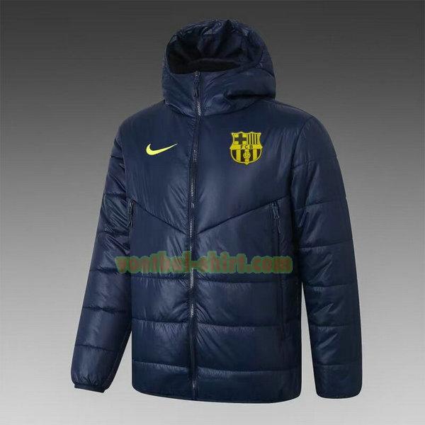 barcelona katoenen kleding 2021 2022 blauw mannen