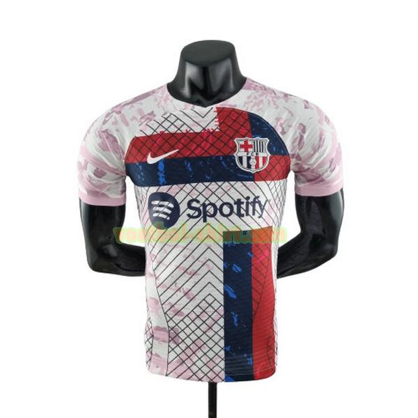 barcelona player special edition shirt 2022 2023 roze mannen