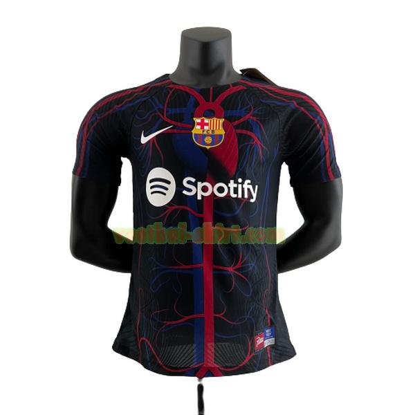 barcelona player special edition shirt 2023 2024 zwart mannen