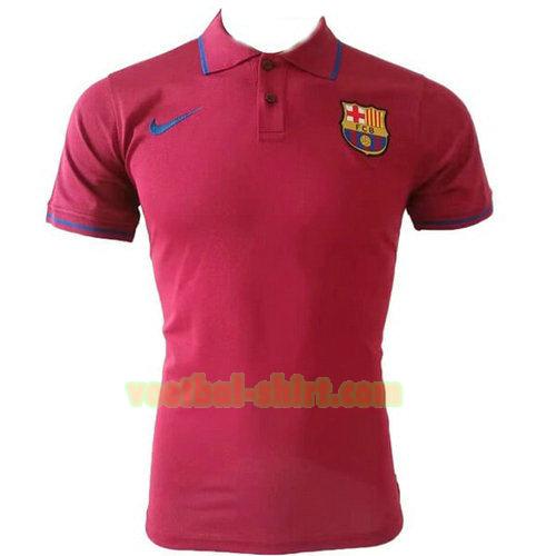 barcelona poloshirt 2019-2020 rood mannen