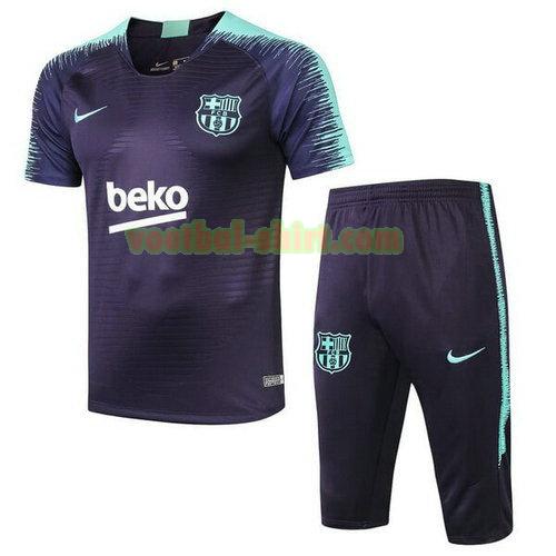 barcelona set opleiding 2018-2019 blauw mannen