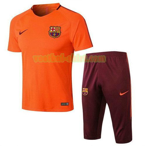 barcelona set opleiding 2018-2019 oranje mannen