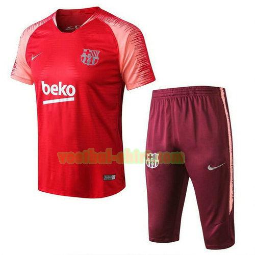 barcelona set opleiding 2018-2019 rood mannen