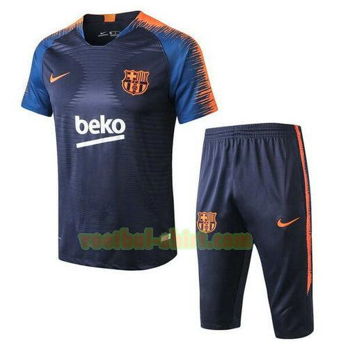 barcelona set opleiding 2018 2019 blauw mannen