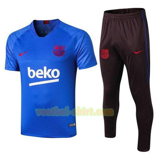 barcelona set opleiding 2019-2020 blauw mannen