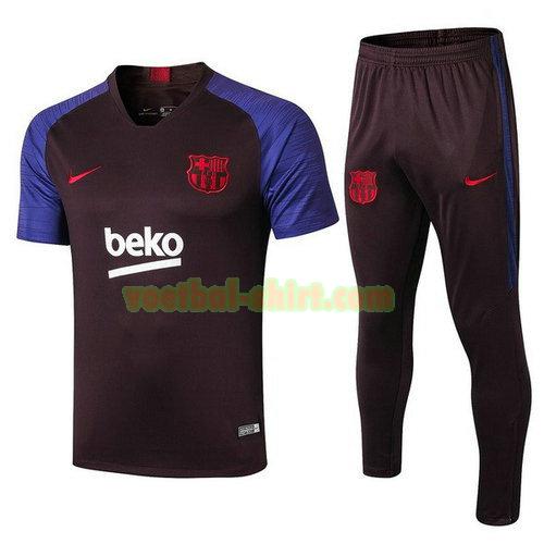 barcelona set opleiding 2019-2020 purper mannen