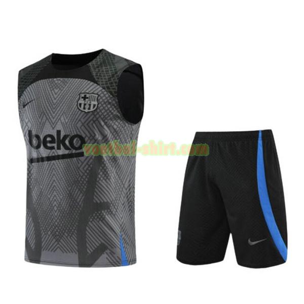 barcelona set vest 2022 2023 rood grijs mannen