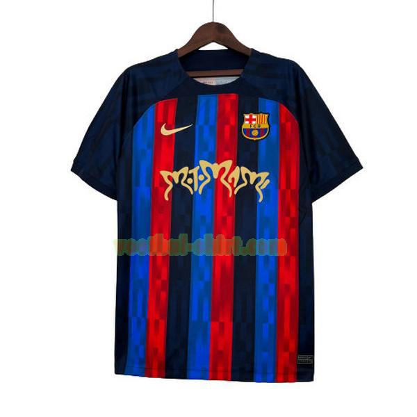 barcelona special edition voetalshirt 2022 2023 blauw rood mannen