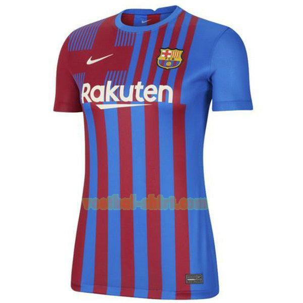 barcelona thuis shirt 2021 2022 rood blauw dames