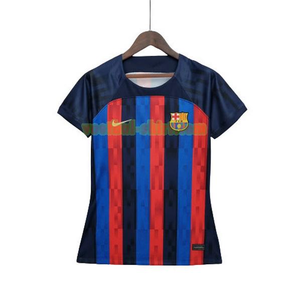 barcelona thuis shirt 2022 2023 rood blauw dames