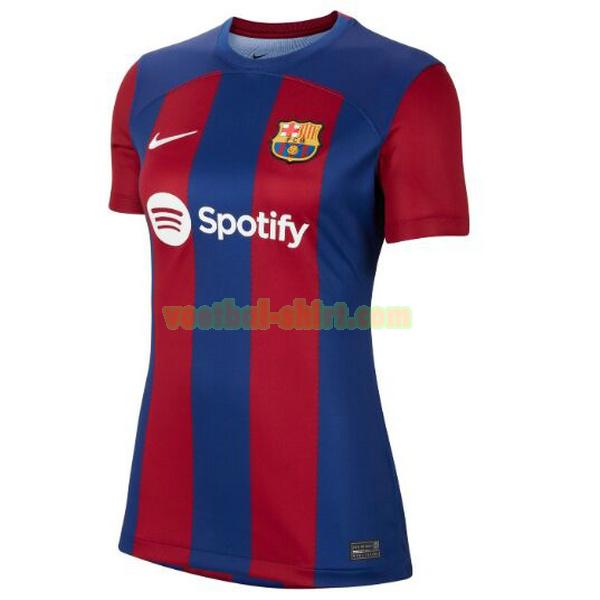 barcelona thuis shirt 2023 2024 blauw rood dames