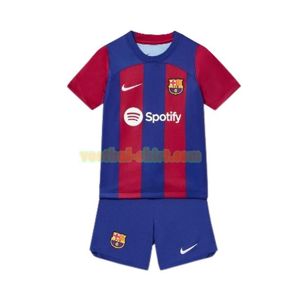 barcelona thuis shirt 2023 2024 blauw rood kinderen