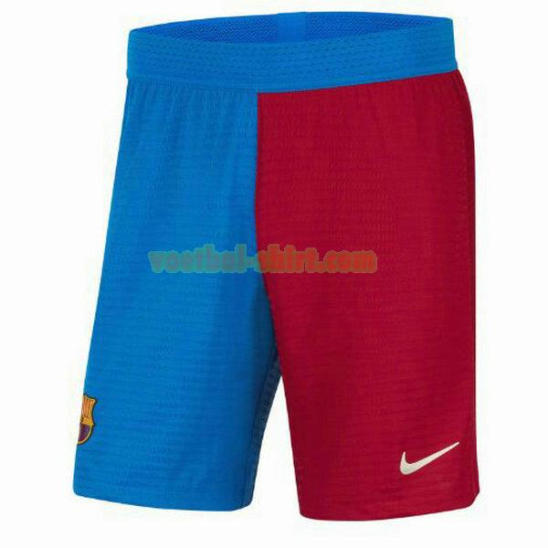 barcelona thuis shorts 2021 2022 rood blauw mannen