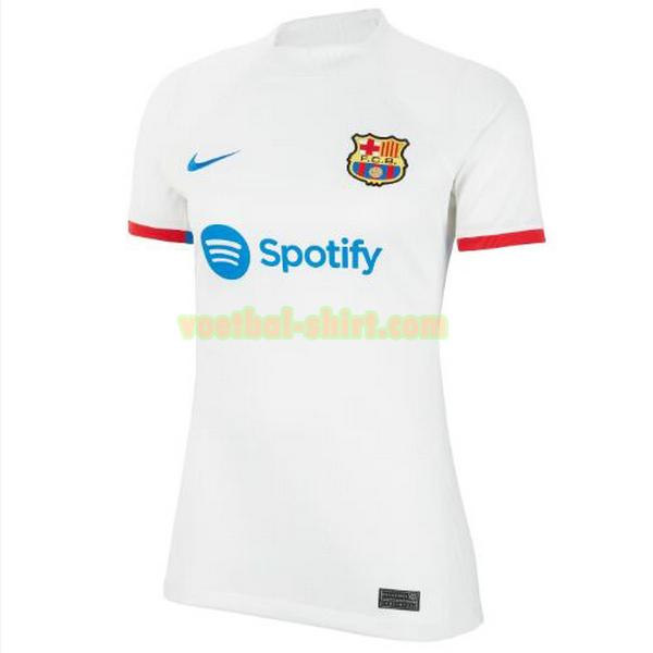 barcelona uit shirt 2023 2024 wit dames