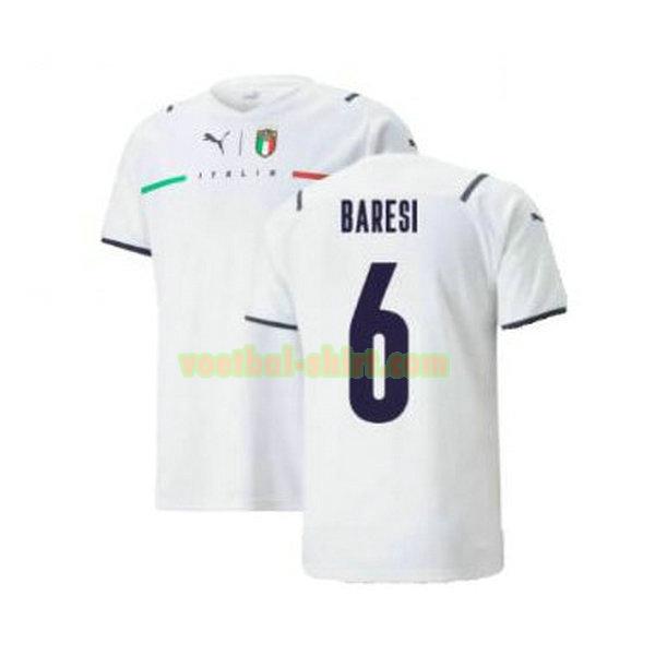 baresi 6 italië uit shirt 2021 2022 wit mannen