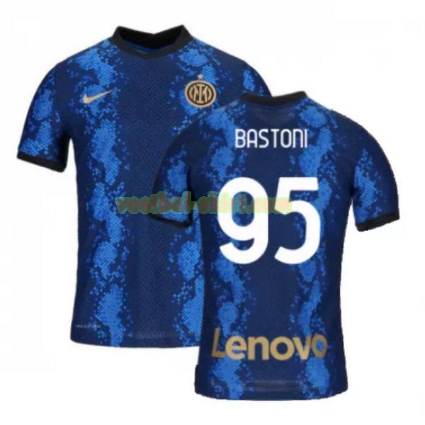 bastoni 95 inter milan thuis shirt 2021 2022 blauw mannen