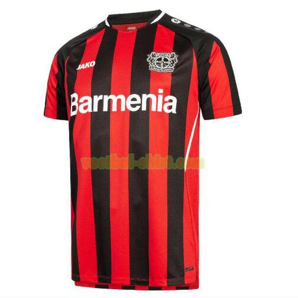 bayer leverkusen thuis shirt 2021 2022 thailand rood zwart mannen