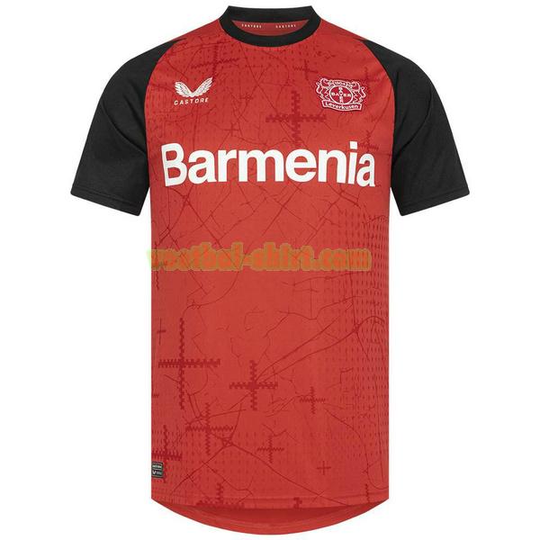 bayer leverkusen thuis shirt 2024 2025 thailand rood mannen