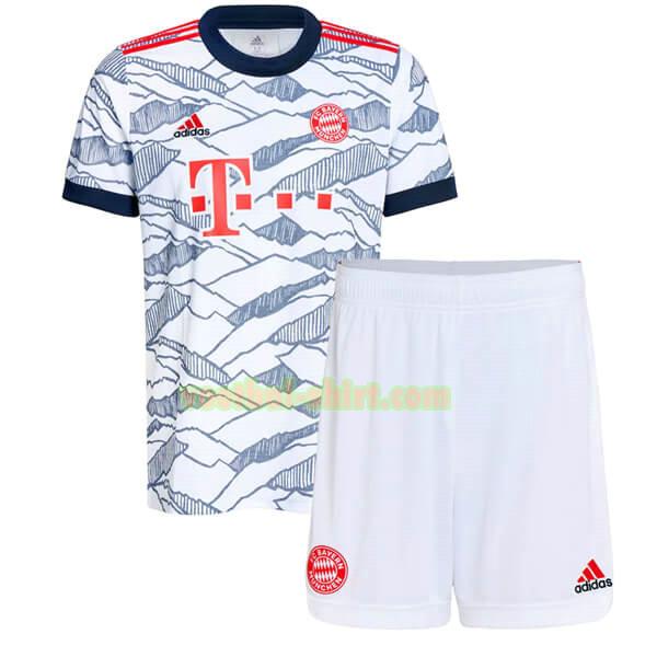 bayern münchen 3e shirt 2021 2022 grijs kinderen