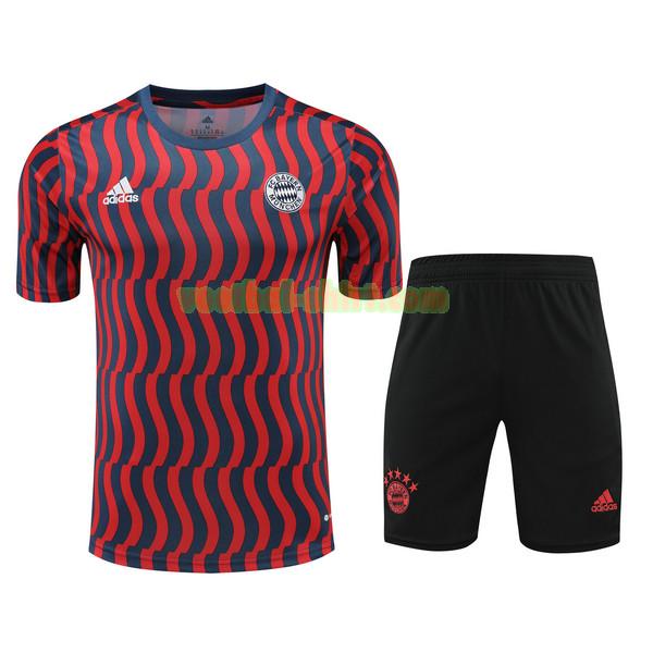 bayern münchen set training shirt 2023 2024 rood mannen