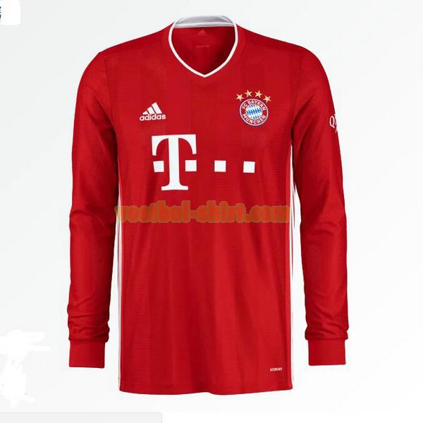 bayern münchen thuis shirt 2020-2021 lange mouwen mannen