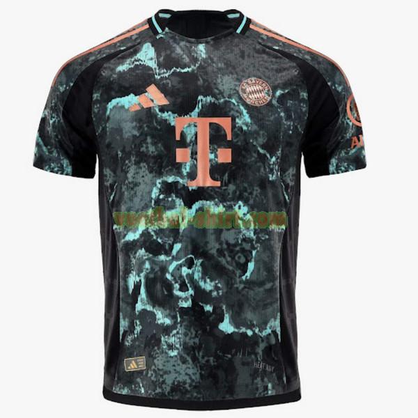 bayern münchen uit shirt 2024 2025 thailand zwart mannen