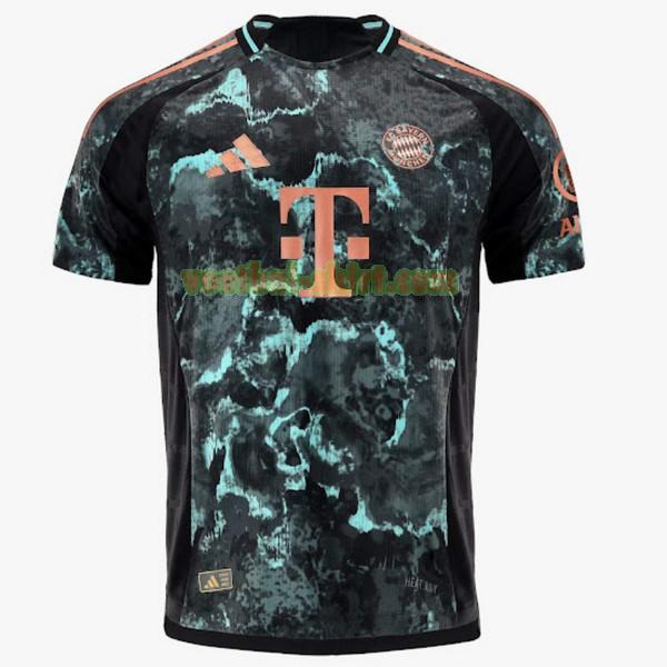 bayern münchen uit shirt 2024 2025 zwart mannen
