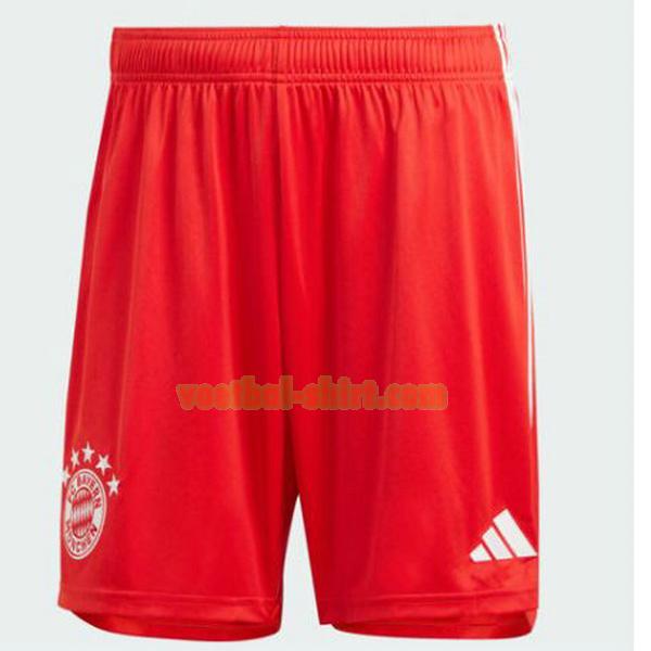 bayern münchen thuis shorts 2023 2024 rood mannen