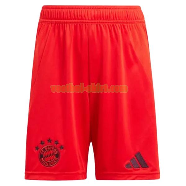 bayern münchen thuis shorts 2024 2025 rood mannen