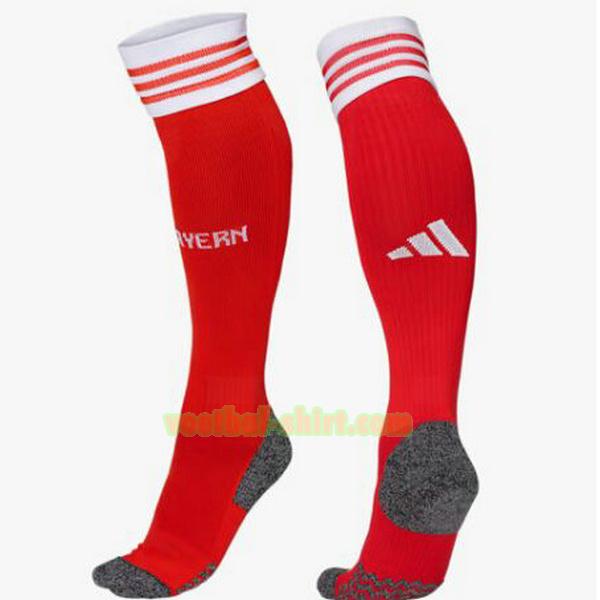 bayern münchen thuis sokken 2023 2024 rood mannen