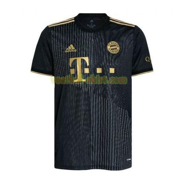 bayern münchen uit shirt 2021 2022 thailand zwart mannen