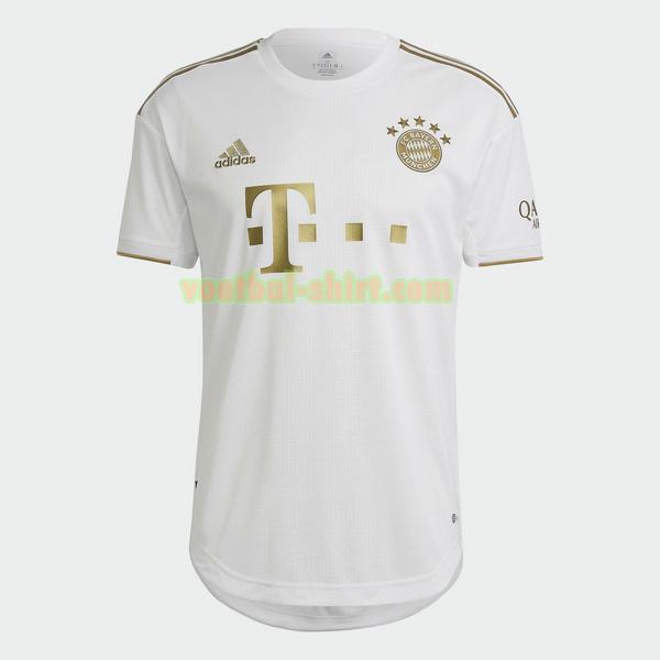 bayern münchen uit shirt 2022 2023 wit mannen