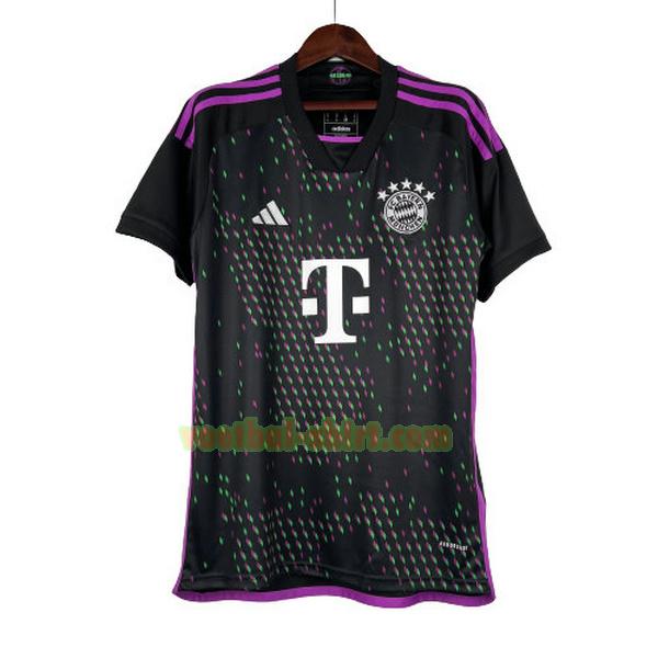 bayern münchen uit shirt 2023 2024 thailand zwart mannen