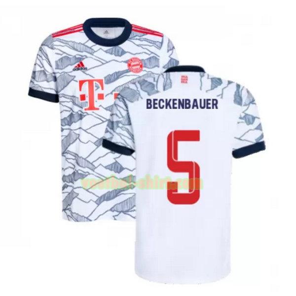 beckenbauer 5 bayern münchen 3e shirt 2021 2022 zwart mannen