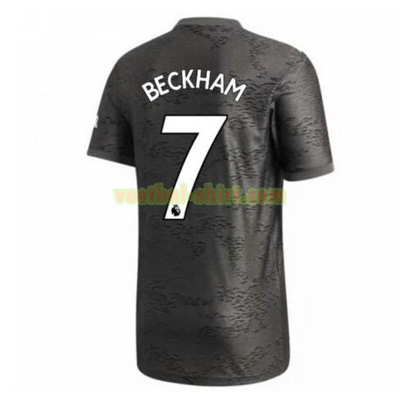 beckham 7 manchester united uit shirt 2020-2021 mannen