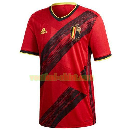 belgië thuis shirt 2019-20 thailand mannen