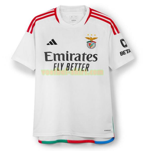 benfica 3e shirt 2023 2024 wit mannen